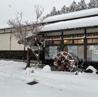 ジャパンファーム　雪景色