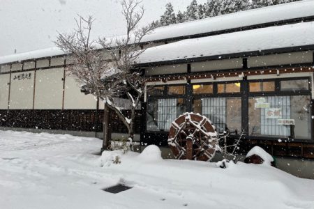 ジャパンファーム　雪景色